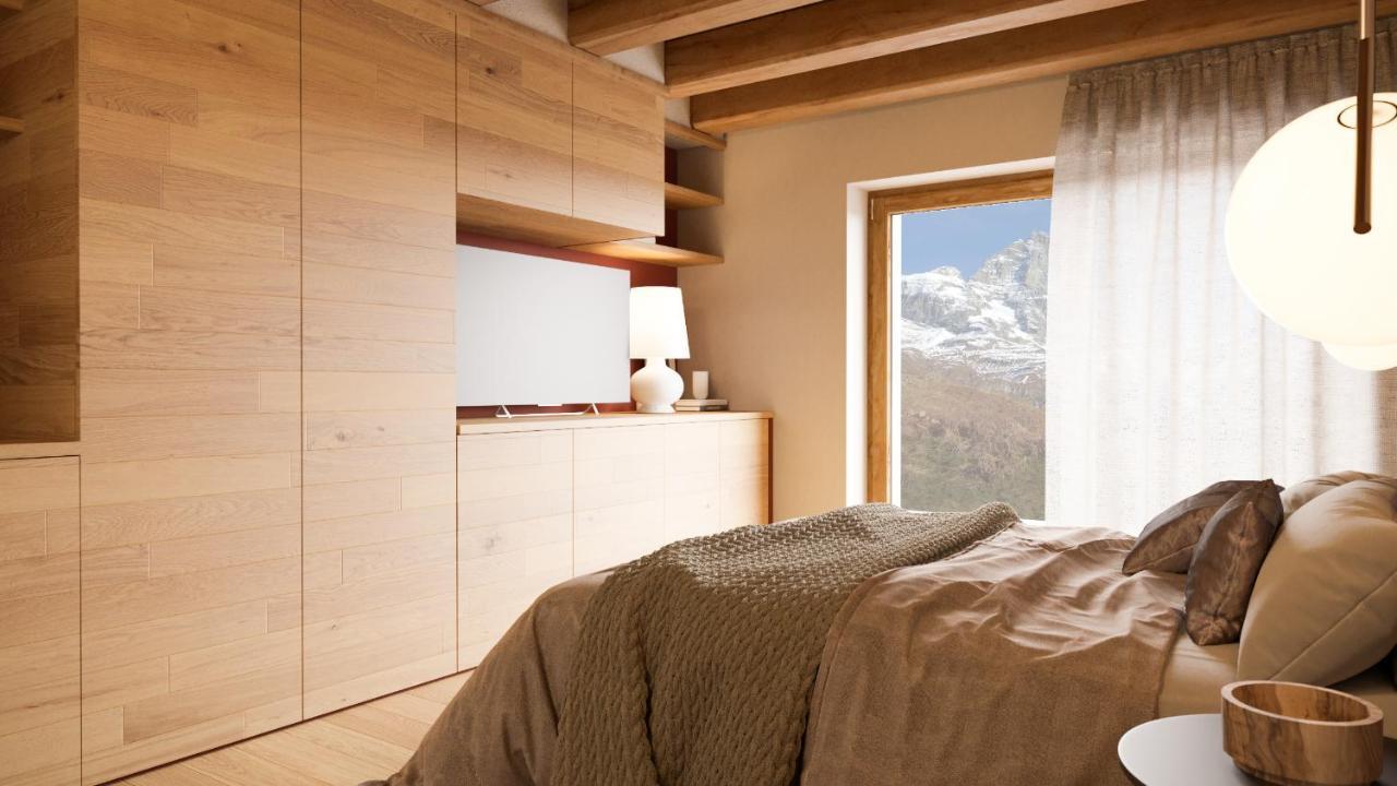 3 Chalets Aparthotel Breuil-Cervinia Exterior foto